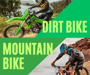 Dirt Bike vs Mountain Bike